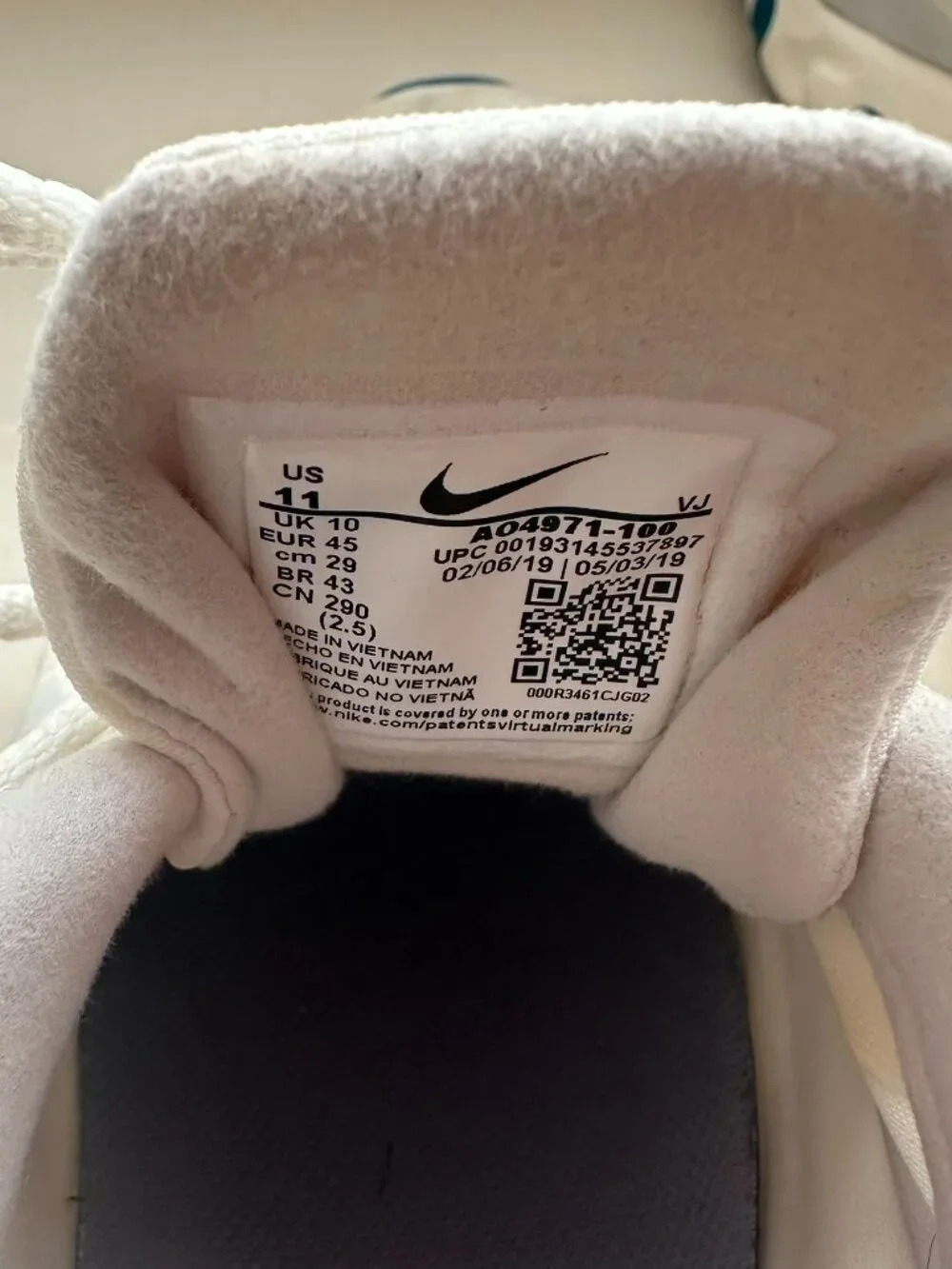 Nike Air Max 270 React American Modern Summit White A04971-100 Shoes‎ 11